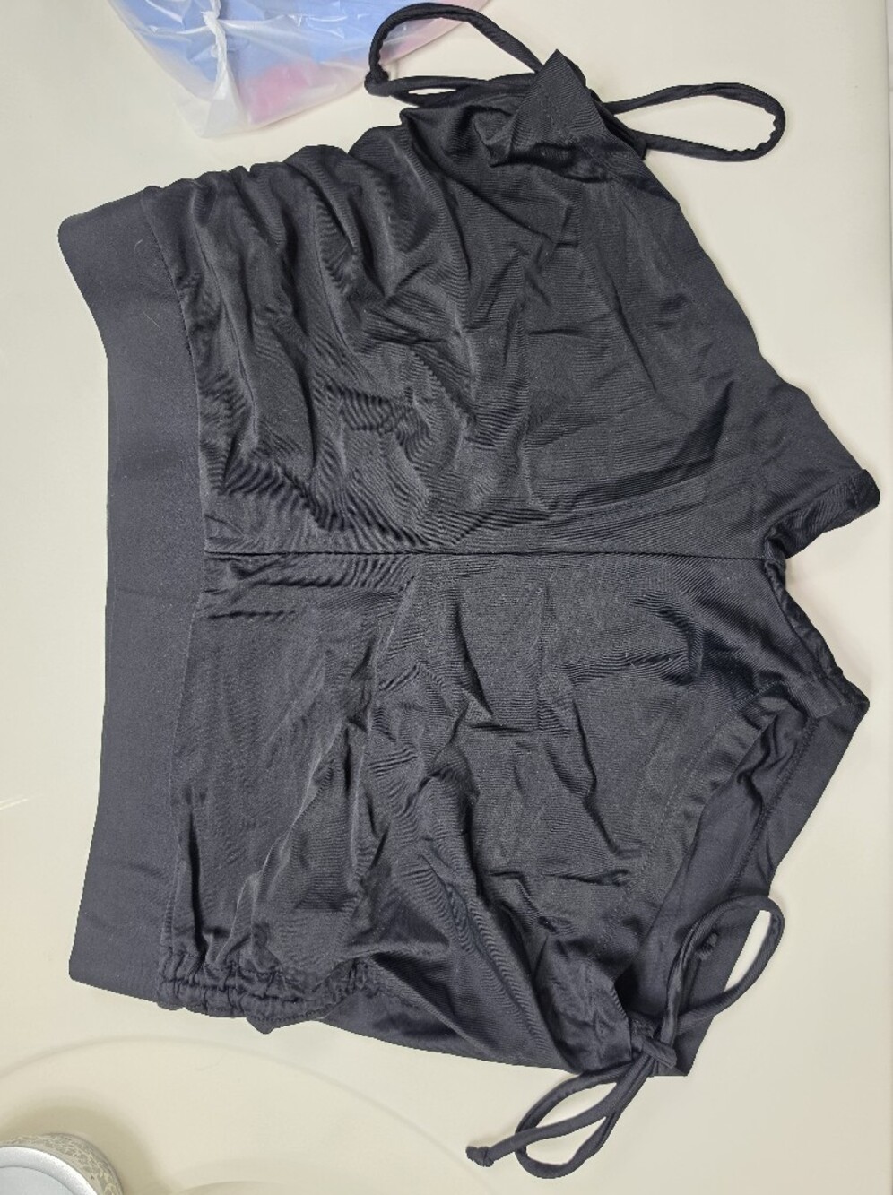 Women's Black Stretch Period Swim Bottoms